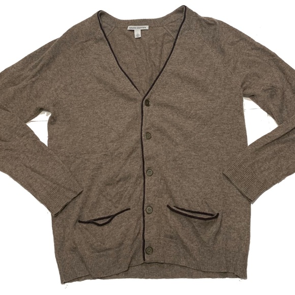 Autumn Cashmere Sweaters - L / Autumn Cashmere Tan Cardigan Sweater